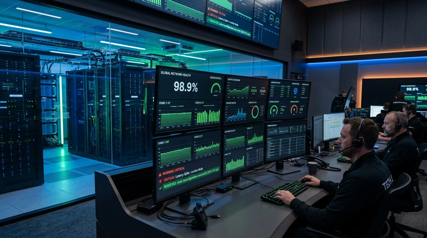 Proaktive Server-Ausfall-Überwachung